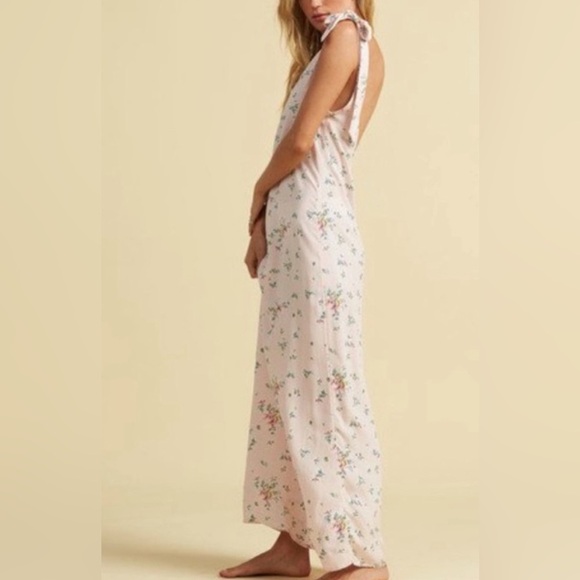 Billabong x Salty Blonde Floral Sleeveless Maxi Dress sz Small - Picture 3 of 12